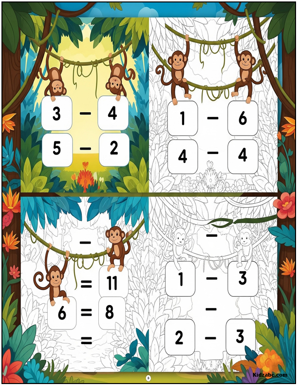  Math Coloring Pages