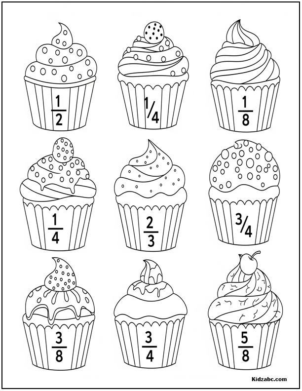  Math Coloring Pages