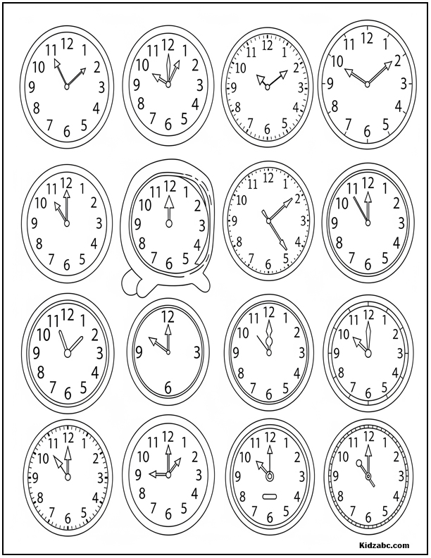  Math Coloring Pages