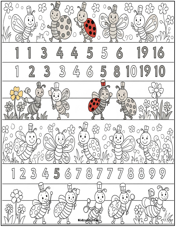  Math Coloring Pages