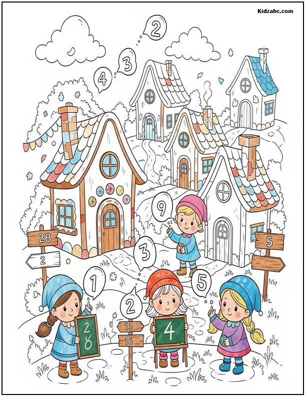  Math Coloring Pages