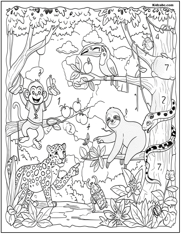  Math Coloring Pages