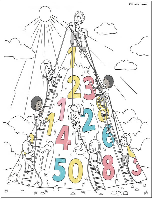  Math Coloring Pages