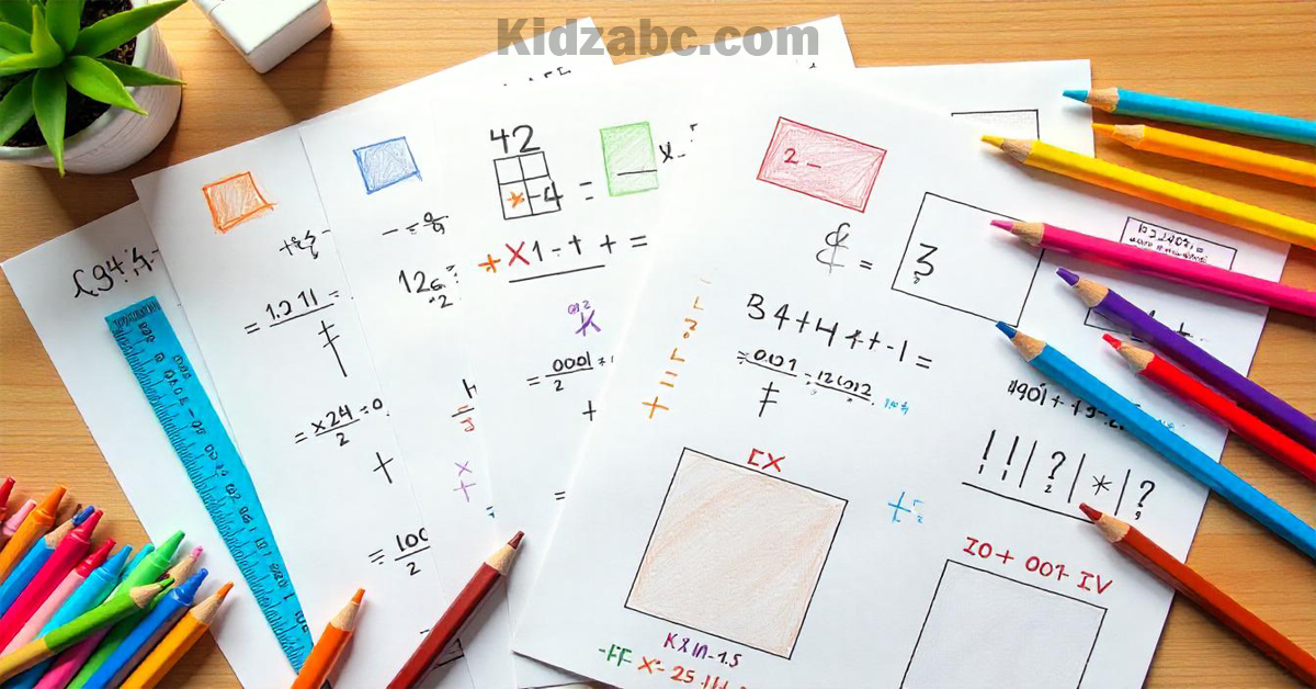 Math Coloring Pages