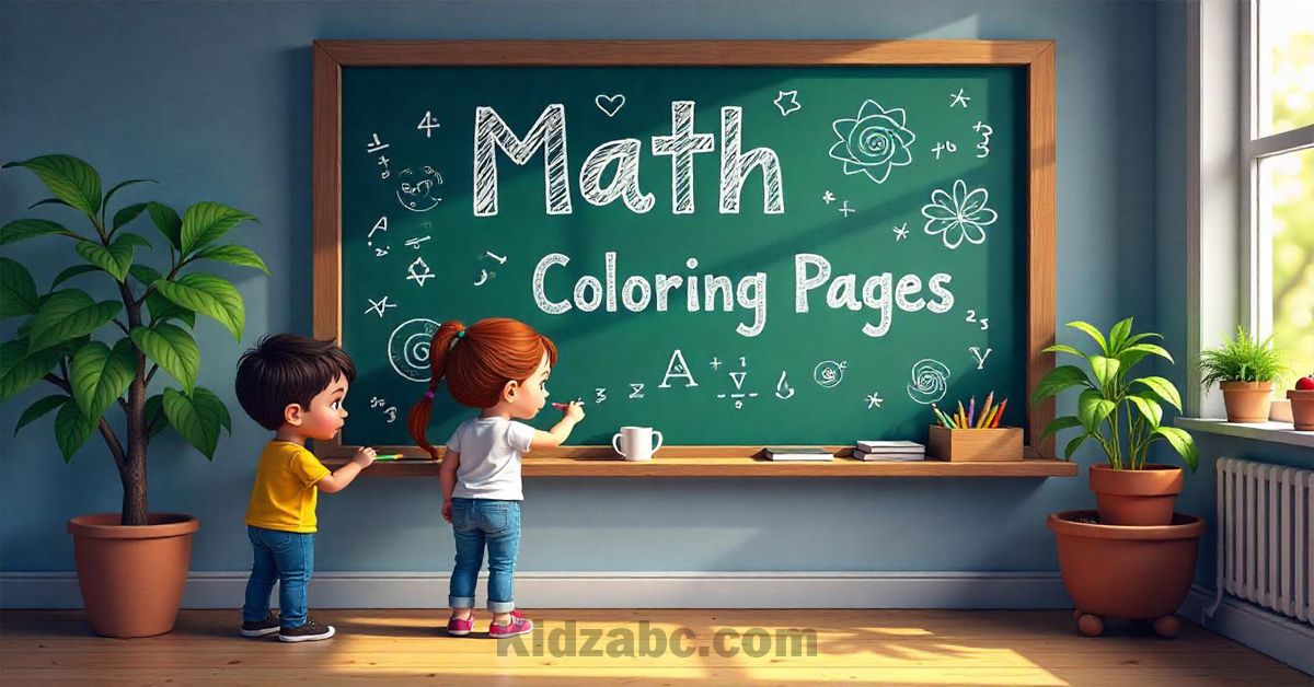 Math Coloring Pages