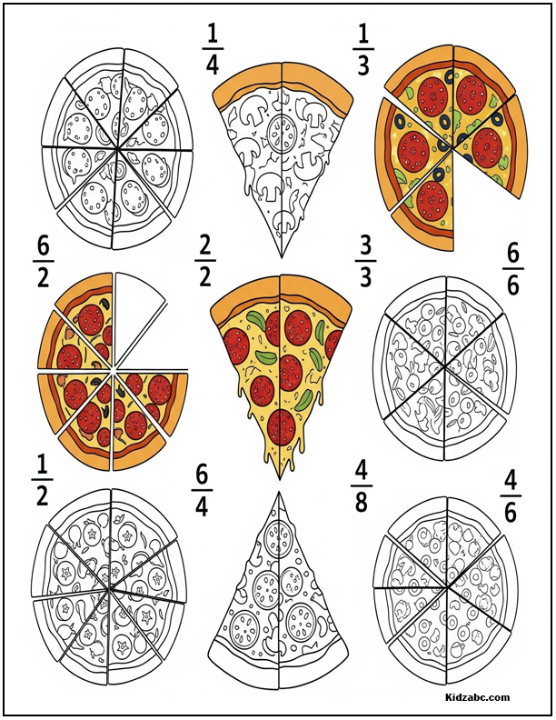 Math Coloring Pages