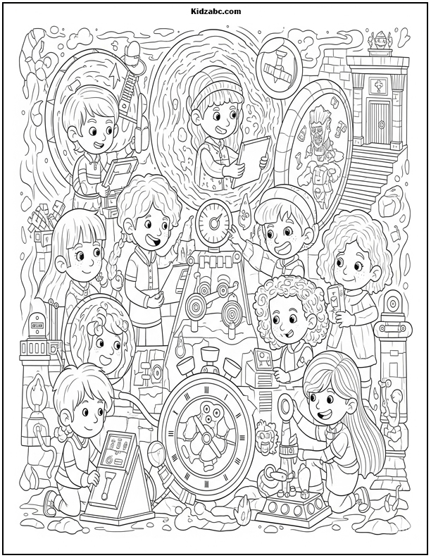  Math Coloring Pages