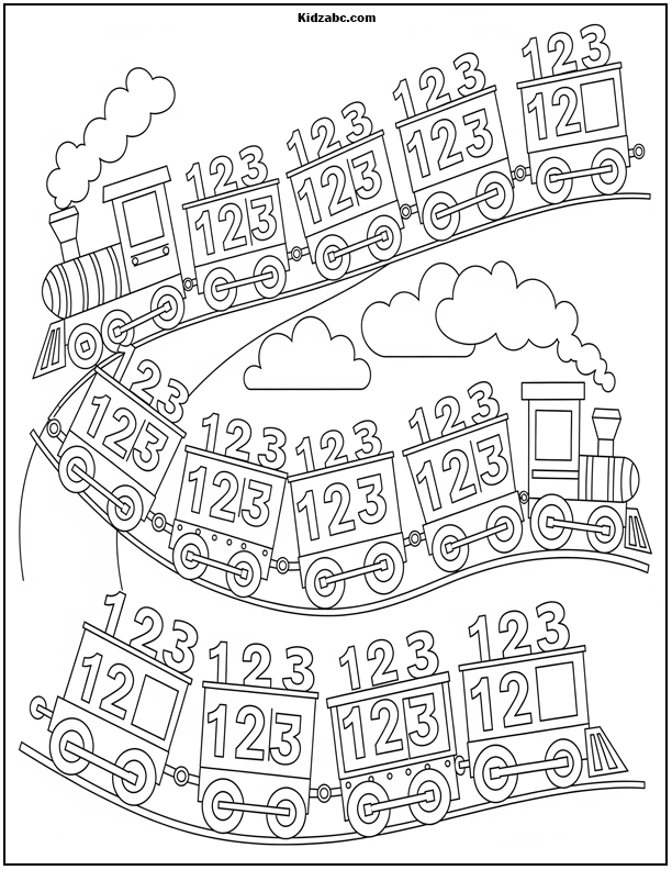  Math Coloring Pages