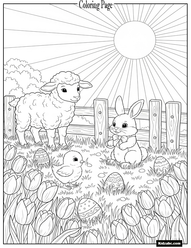 Easter Coloring Pages