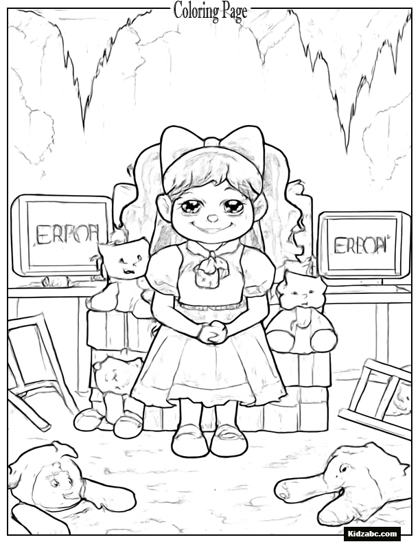 Poppy Playtime Coloring Pages