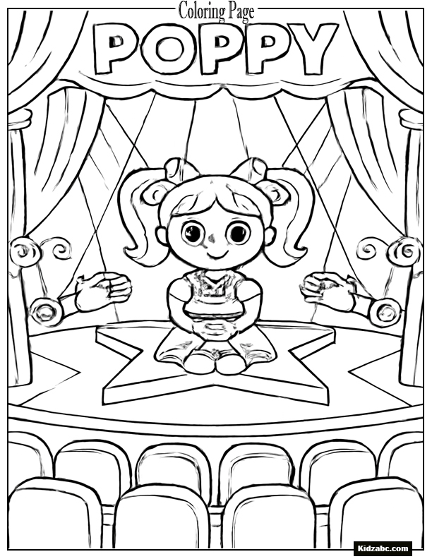 Poppy Playtime Coloring Pages