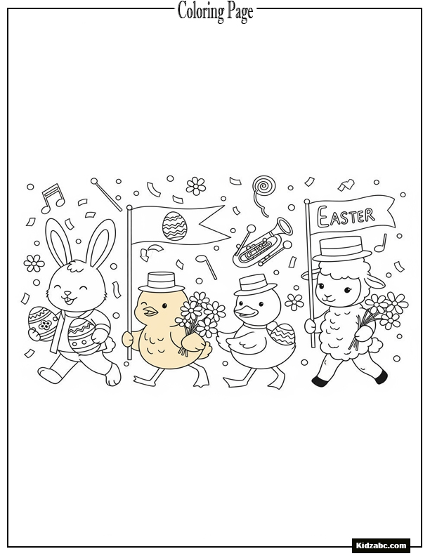 Easter Coloring Pages