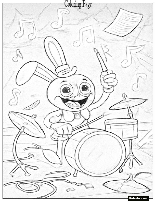 Poppy Playtime Coloring Pages