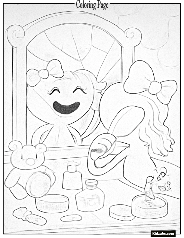 Poppy Playtime Coloring Pages