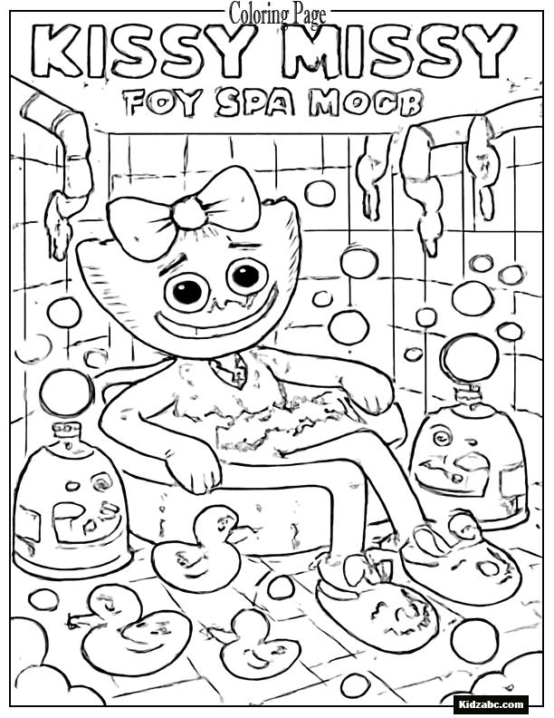 Poppy Playtime Coloring Pages