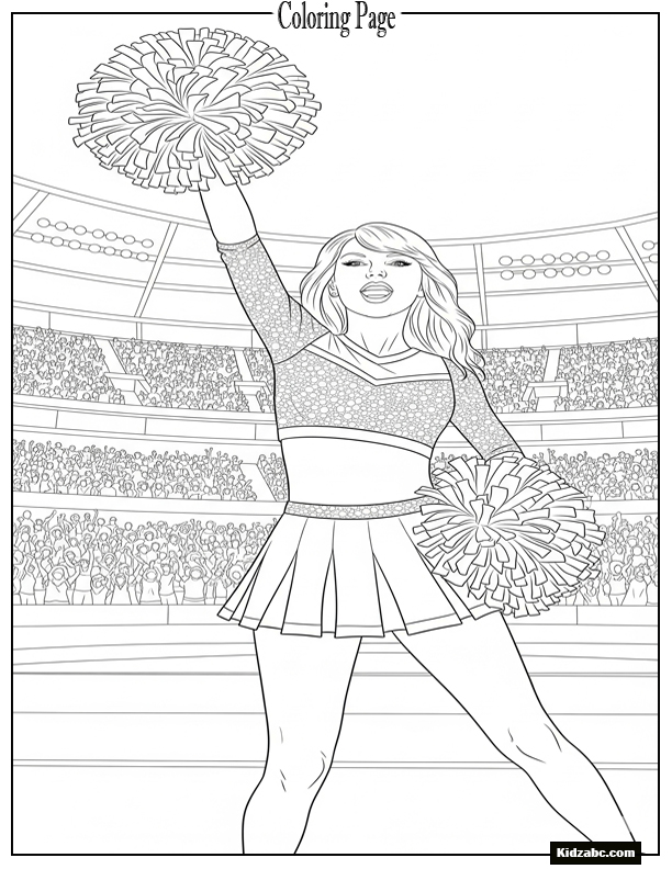 Taylor Swift Coloring Pages