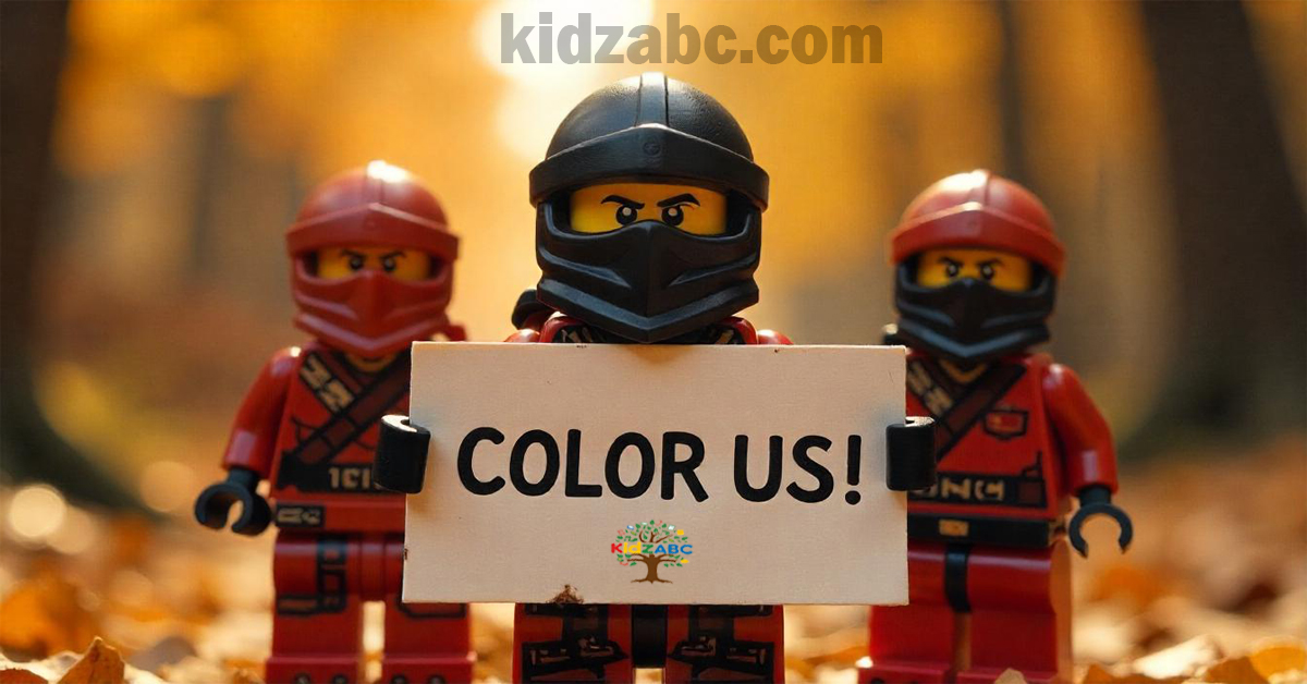 Lego Ninjago Coloring Pages