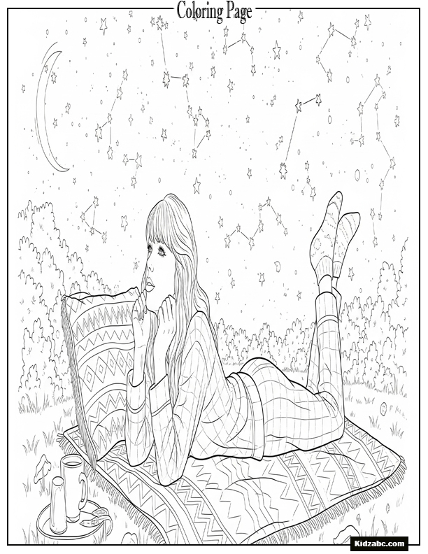 Taylor Swift Coloring Pages