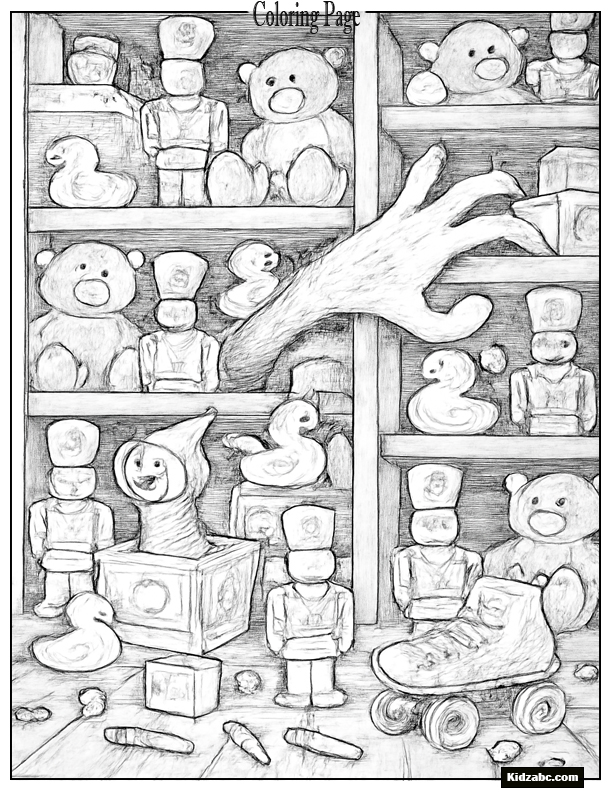 Poppy Playtime Coloring Pages