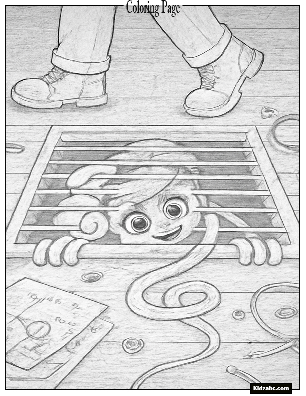 Poppy Playtime Coloring Pages