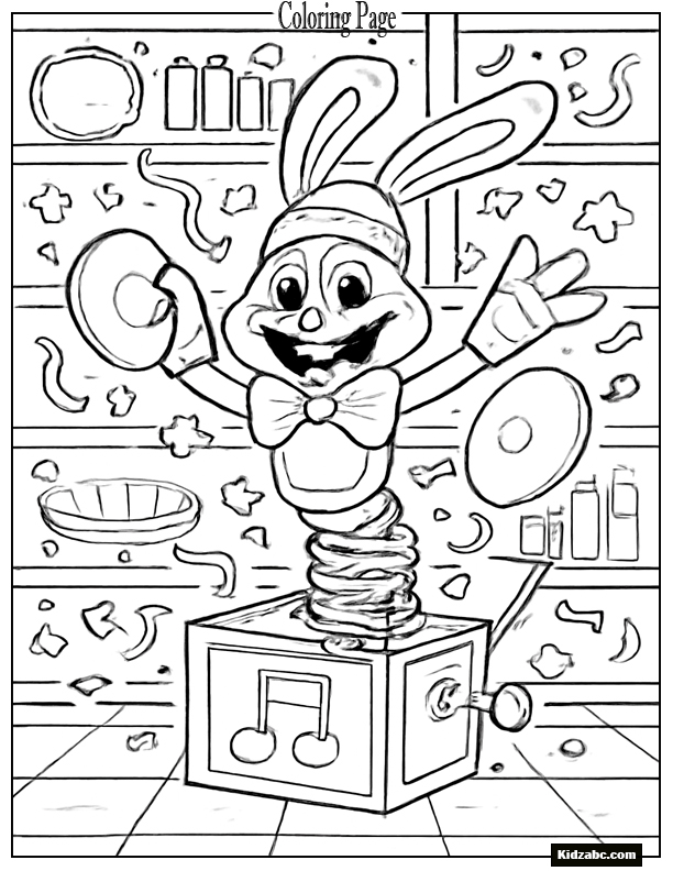 Poppy Playtime Coloring Pages