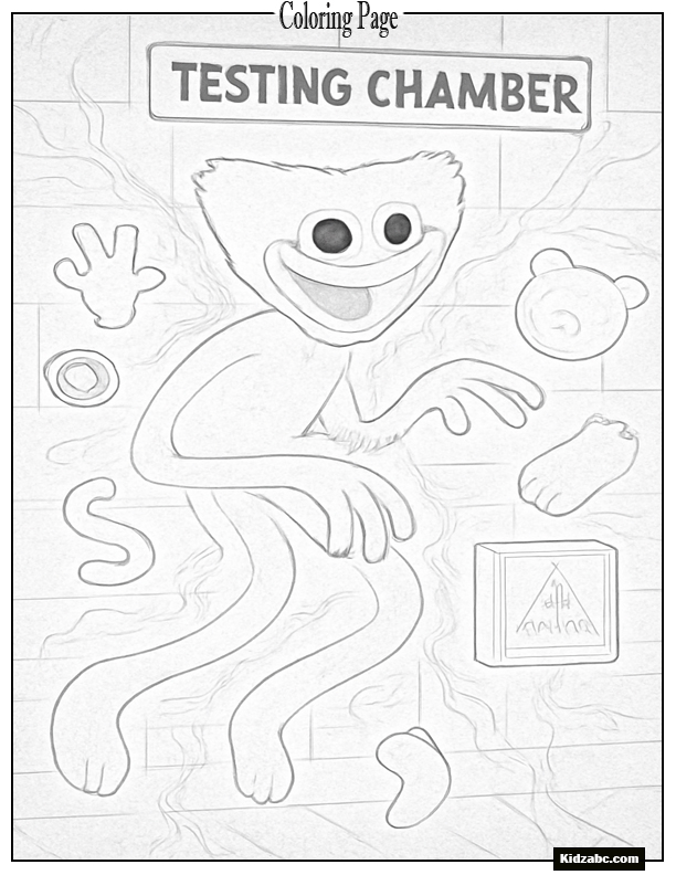 Poppy Playtime Coloring Pages