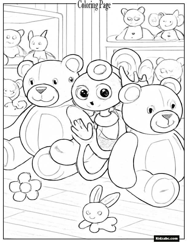 Poppy Playtime Coloring Pages