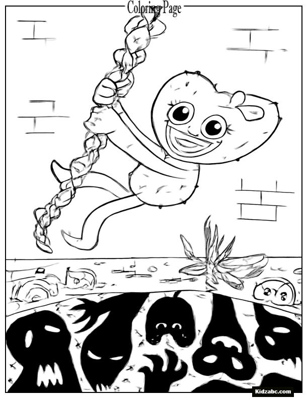 Poppy Playtime Coloring Pages