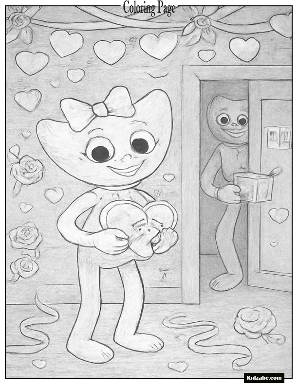 Poppy Playtime Coloring Pages