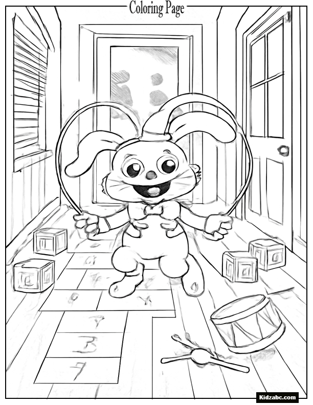Poppy Playtime Coloring Pages