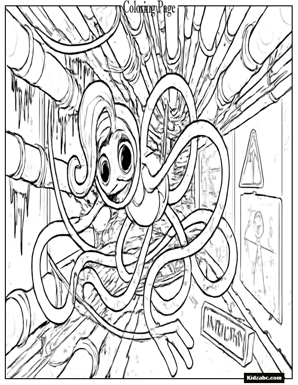 Poppy Playtime Coloring Pages