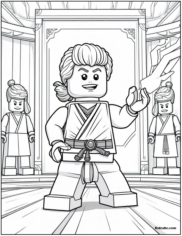 Lego Ninjago Coloring Pages