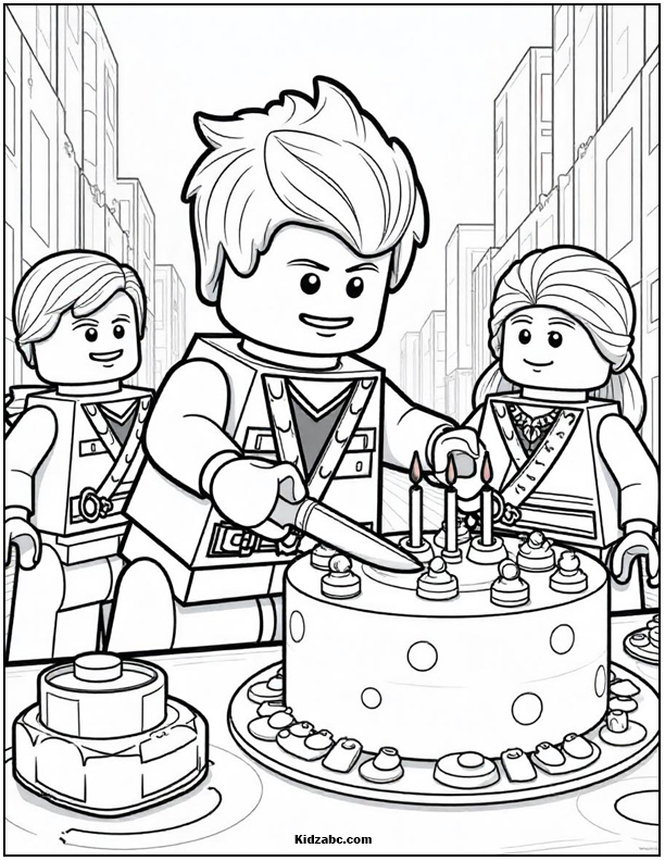 Lego Ninjago Coloring Pages