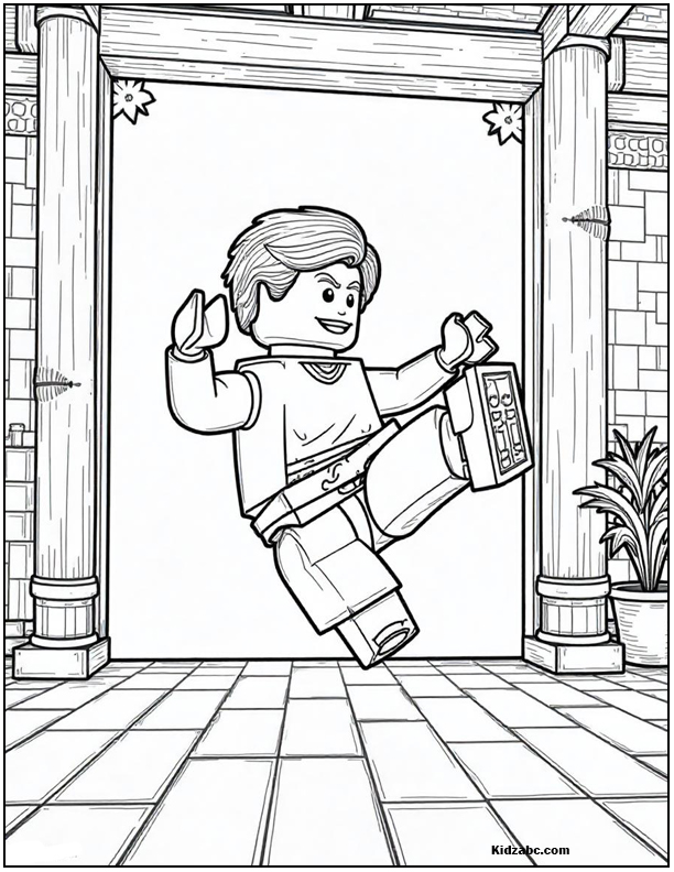 Lego Ninjago Coloring Pages