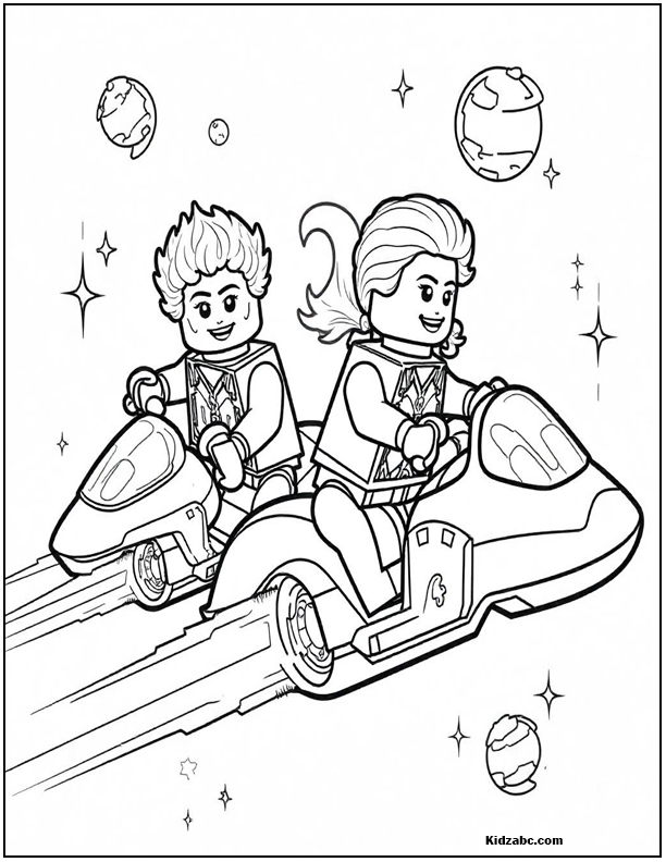 Lego Ninjago Coloring Pages