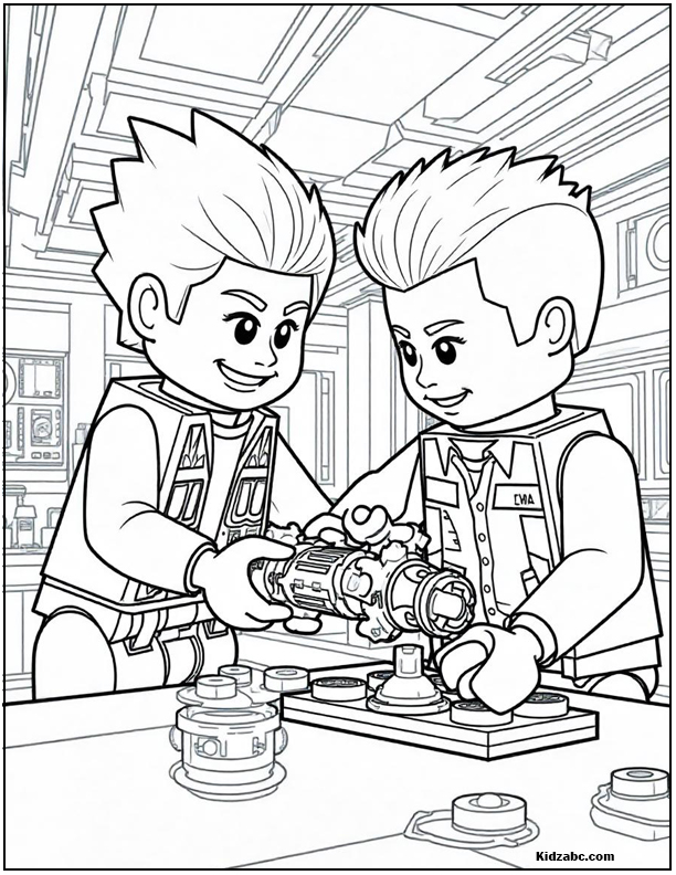 Lego Ninjago Coloring Pages