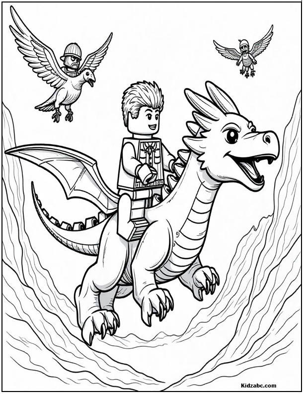 Lego Ninjago Coloring Pages