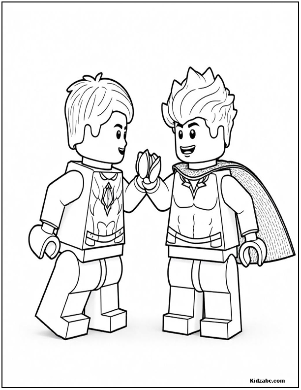 Lego Ninjago Coloring Pages