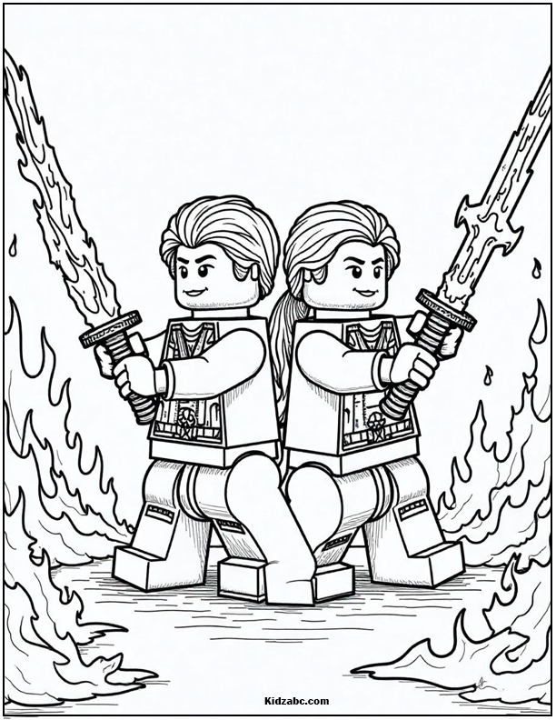 Lego Ninjago Coloring Pages