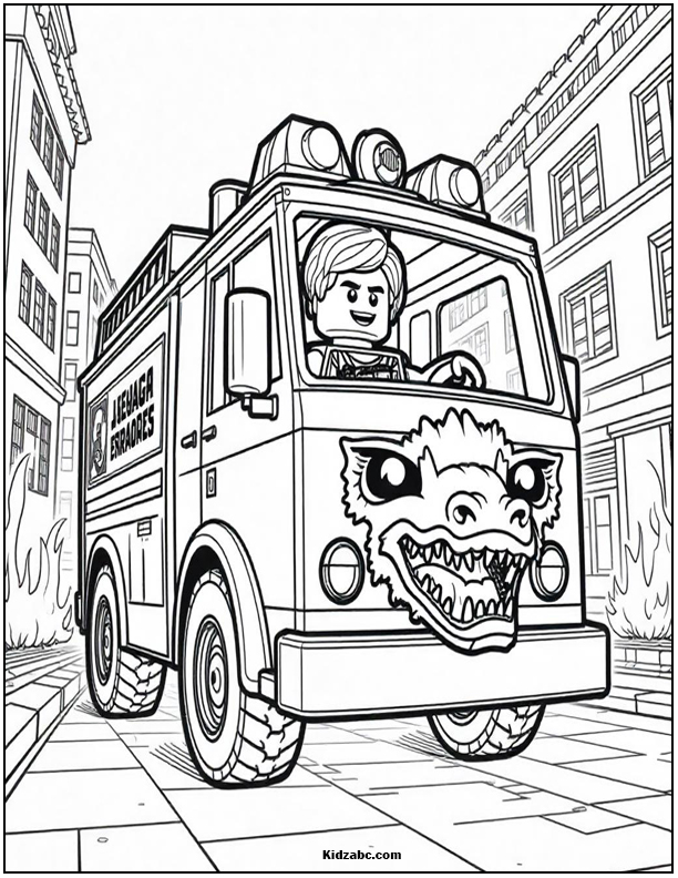 Lego Ninjago Coloring Pages