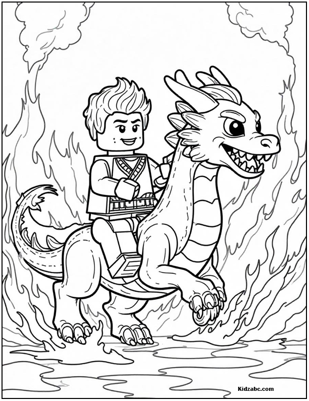 Lego Ninjago Coloring Pages
