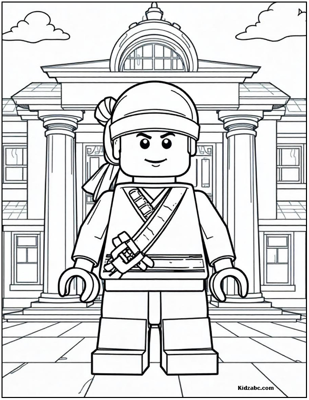 Lego Ninjago Coloring Pages