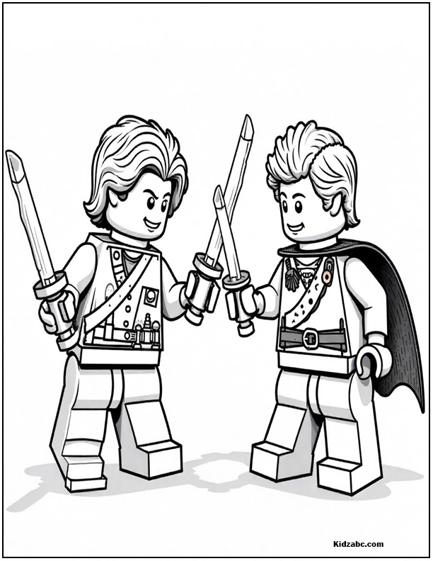 Lego Ninjago Coloring Pages