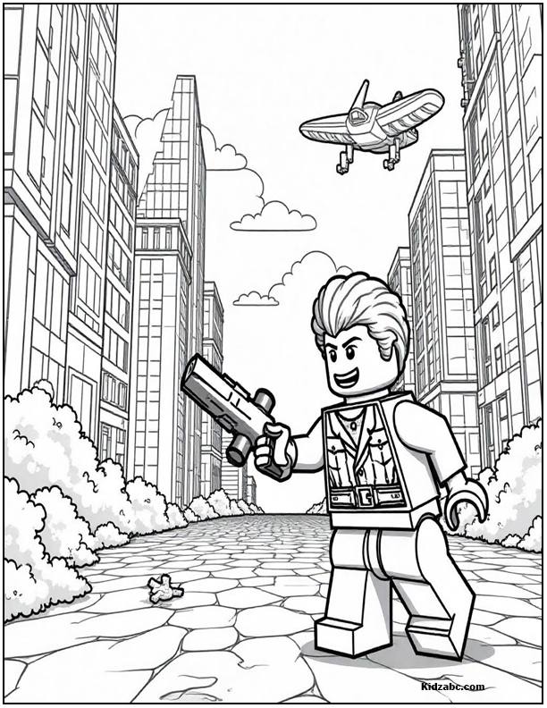 Lego Ninjago Coloring Pages