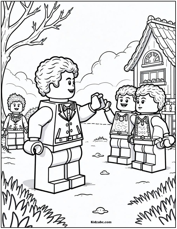 Lego Ninjago Coloring Pages