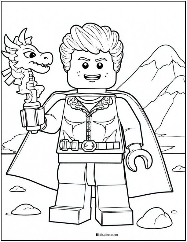 Lego Ninjago Coloring Pages