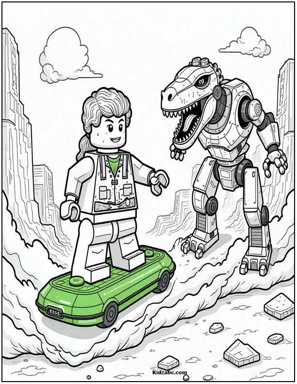 Lego Ninjago Coloring Pages