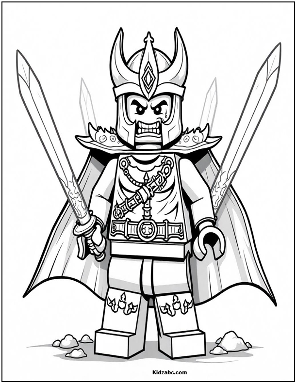 Lego Ninjago Coloring Pages