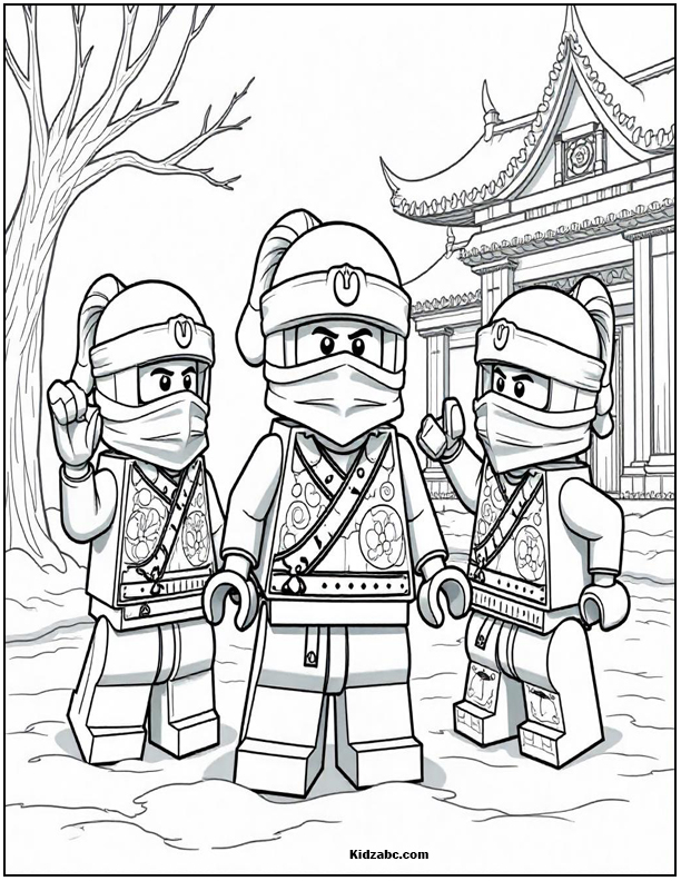 Lego Ninjago Coloring Pages