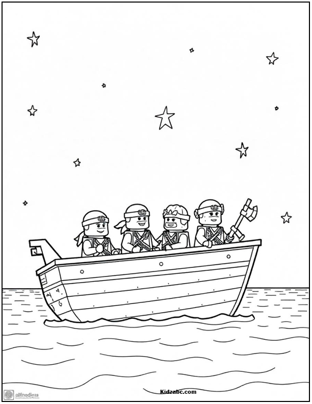 Lego Ninjago Coloring Pages